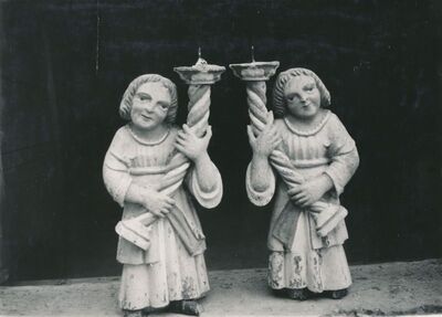 Venac Mrežnički (Duga Resa) - Kapela sv. Benedikta, svijećnjaci