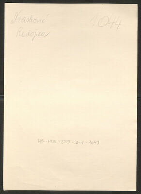 Drašković, Radojica, 1919. Policijski karton