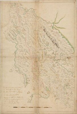 Geographische Particular Charten der Umgebung Velebit