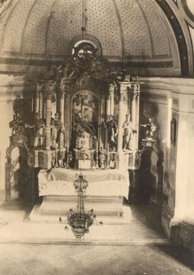 Plešivica - Crkva sv. Jurja, glavni oltar