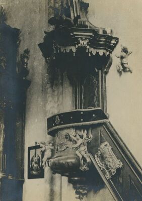 Lepoglava - Crkva Bogorodice, propovjedaonica