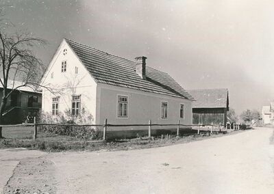 Zaluka Lipnička (Žakanje) - Tradicijska kuća, ulično i zabatno pročelje