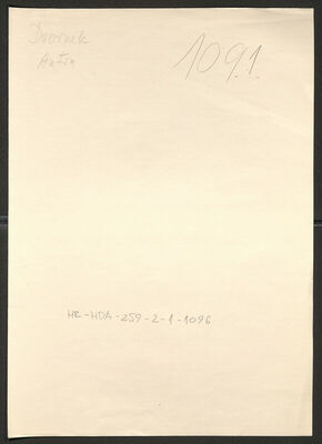 Dvornik, Anton, 20.6.1896. Policijski karton