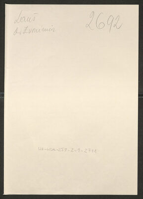 Lauš, Zvonimir, 13.2.1905. Policijski karton