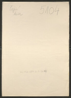 Šojić, Mira, 16.5.1922. Policijski karton