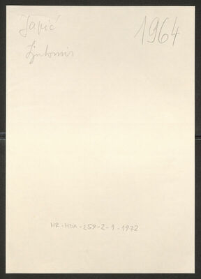 Japić, Ljubomir, 1899. Policijski karton