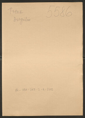 Trenk, Dragutin, 25.10.1913. Policijski karton