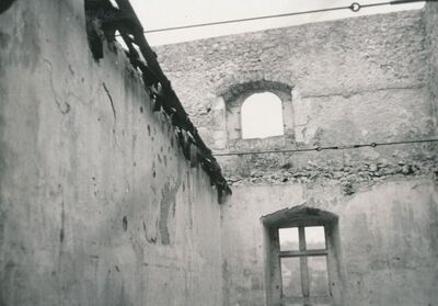 Ozalj - Stari grad, žitnica, detalj