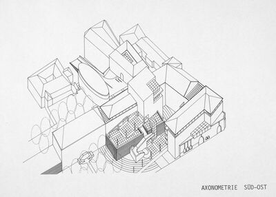 Stambeni kompleks s trgovačkim prolazom Kardinalschütt, Klagenfurt