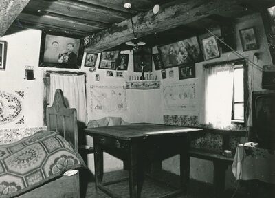 Brlog Ozaljski (Kamanje) - Tradicijska kuća, unutrašnjost