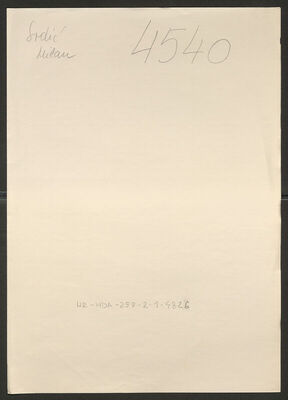 Srdić, Milan, 1899. Policijski karton