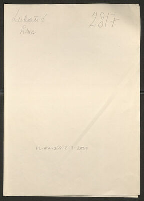 Lukačić, Šime, 6.10.1911. Policijski karton