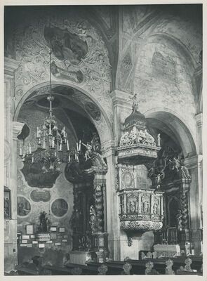 Varaždin - Franjevačka crkva, unutrašnjost