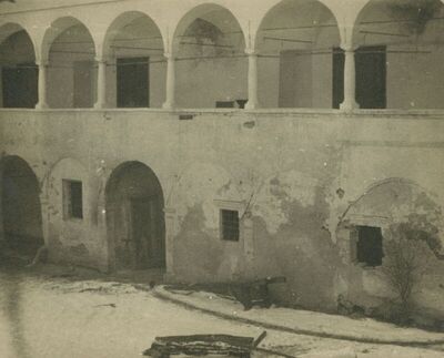 Novi Dvori Klanječki (Klanjec)- Dvor Erdödya, vanjština, arkade