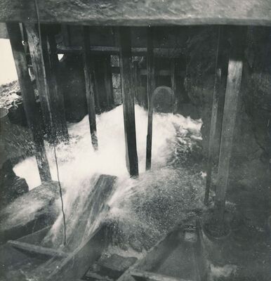 Rastoke (Slunj) - Mlinica, mlinski uređaj