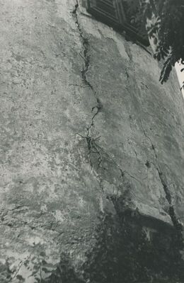 Prišlin (Hum na Sutli) - Dvorac Mali Tabor, vanjština, detalj, oštećenja