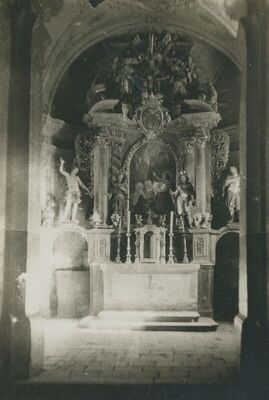 Zajezda (Budinščina) - Župna crkva Uznesenja Blažene Djevice Marije, unutrašnjost, detalj