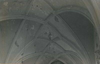 Lepoglava - Župna crkva Bogorodice, detalj: rebrasto svodovlje lađe