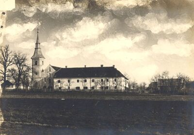 Jastrebarsko - Franjevački samostan s crkvom Uznesenja Blažene Djevice Marije, total