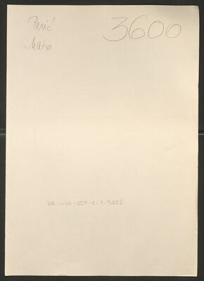 Perić, Mato, 2.5.1904. Policijski karton