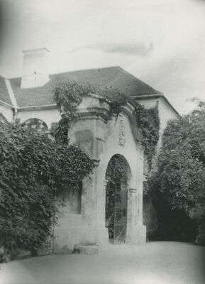 Zajezda (Budinščina) - Dvorac Patačić, vanjština, detalj
