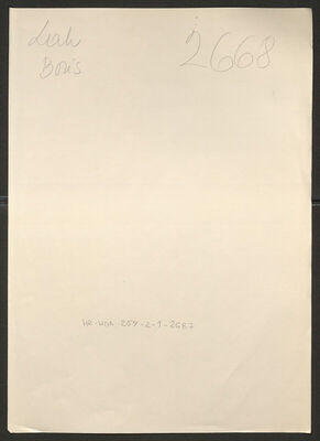 Lah, Boris, 9.5.1906. Policijski karton