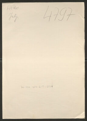 Svetko, Julka, 14.2.1911. Policijski karton