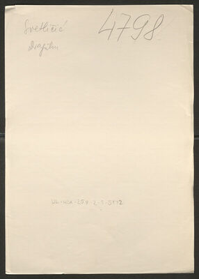 Svetličić, Dragutin, 24.9.1922. Policijski karton