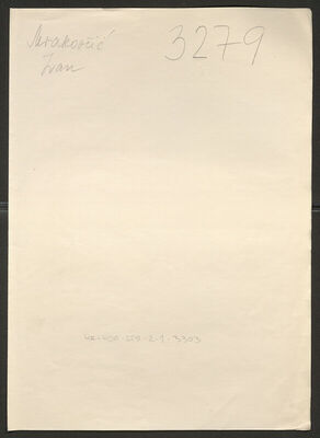 Mrakovčić, Ivan, 20.8.1911. Policijski karton