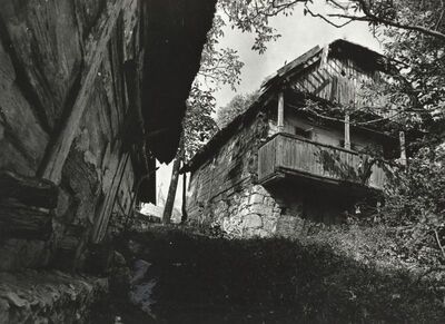 Martinski Vrh (Ribnik) - Tradicijska kuća, južno i zapadno pročelje