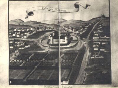 Vrbovec - Prikaz vrbovečke trđave