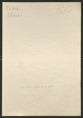 Čubra, Aleksa, 1880. Policijski karton