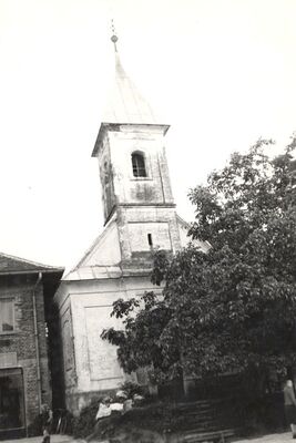 Križ - Kapela sv. Jovana Krstitelja, glavno pročelje