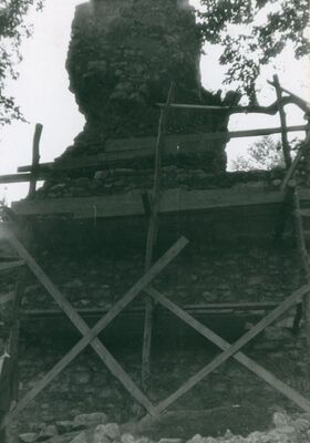 Zelingrad - Stari grad Zelingrad, dio sjeveroistočnog zida