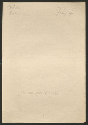 Cveher, Ana, 4.2.1918. Policijski karton