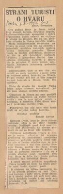 Strani turisti o Hvaru