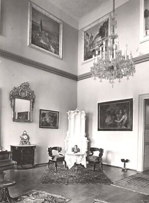 Januševec - Dvorac Januševec, veliki salon