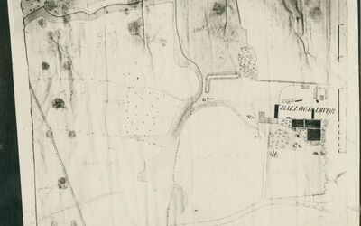 Lug Samoborski - Balagovi dvori, skica dvorca