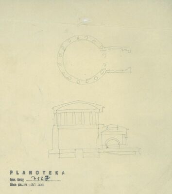 Rimske teme, studija okruglog hrama (Tholosa)