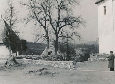 Ozalj - Stari grad, terasa dvorišta