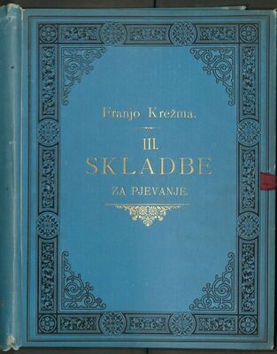 Fond Franjo Krežma, muzikalije, vokalna glazba