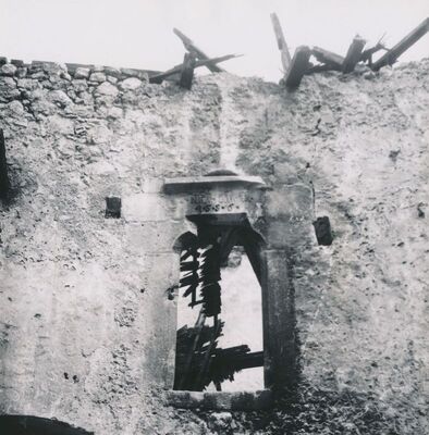 Ozalj - Stari grad, detalj palasa