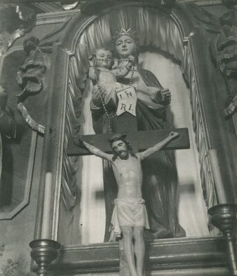 Petrovsko - Crkva sv. Petra, unutrašnjost, detalj