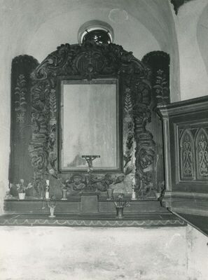 Zabok - Kapela sv. Antuna, unutrašnjost, detalj