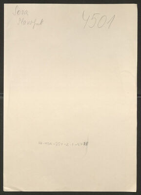 Sova, Slavoljub, 1893. Policijski karton