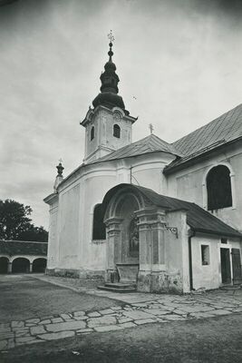 Trški Vrh (Krapina) - Zavjetna crkva Majke Božje Jeruzalemske, vanjština, detalj