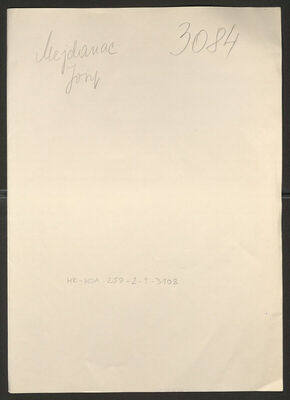 Mejdanac, Josip, 6.4.1927. Policijski karton