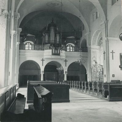 Varaždin - Pavlinska crkva, pjevalište