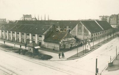 Zagreb (ugao Savske i Vojničke ulice), Prostor gdje se planirao graditi Jugoslavenski sokolski dom