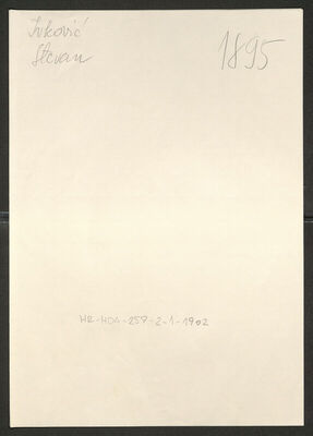 Ivković, Stevan, 1909. Policijski karton